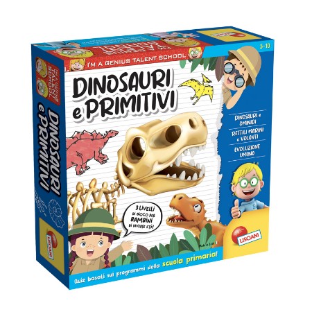 Lisciani Giochi I'm a Genius Ts Dinosauri e Primitivi