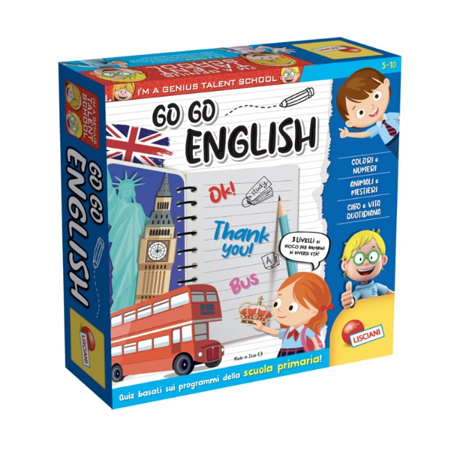 Paniate Lisciani Giochi I'm a Genius Ts DGo-Go English