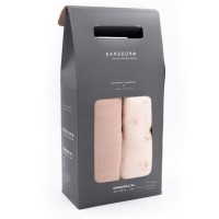 Bamboom 2Pack Swaddle XL in bambù organico, 120x120cm - Bouquet e Soft Pink