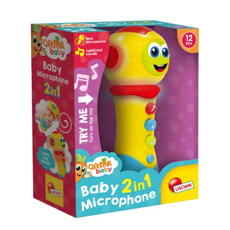 Lisciani Giochi Carotina Baby Microfono