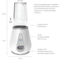 Nuvita Scaldabiberon Digitale con Funzione Sterilizzatore