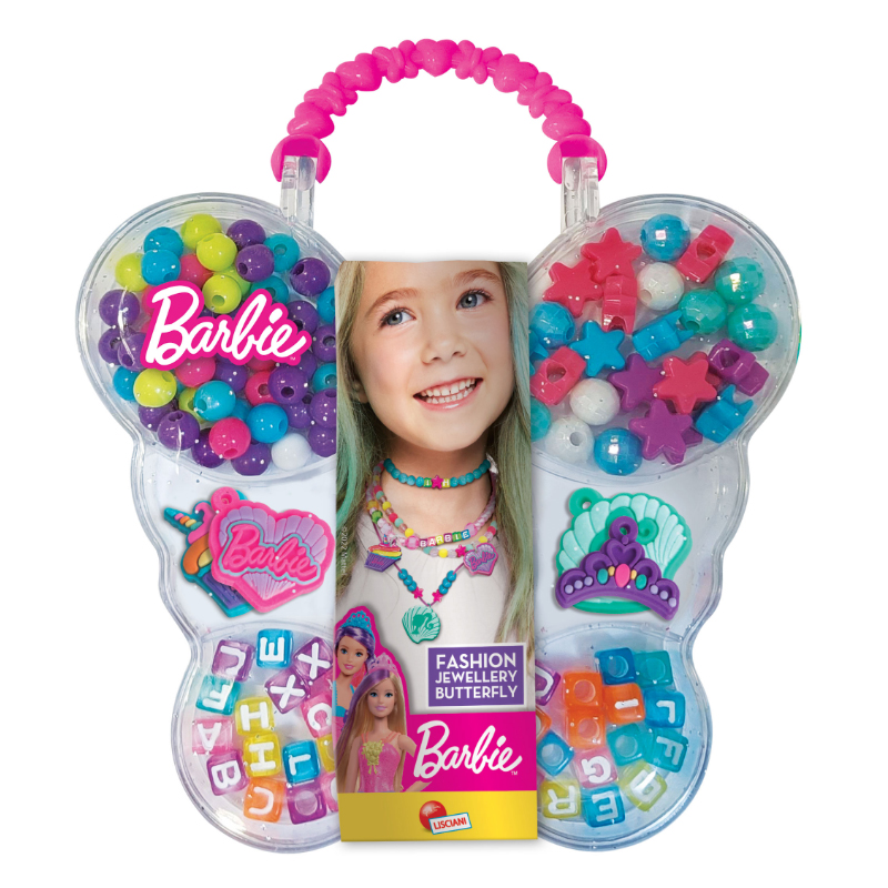 Lisciani Barbie Fashion Jewellery Bag Gioco Creativo Per Bambini Da 5...