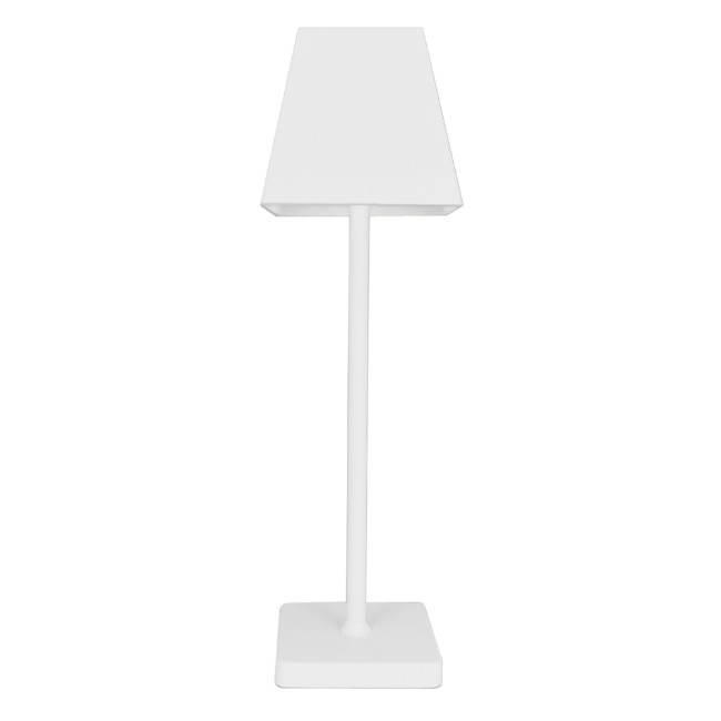 Lampada da Tavolo Allegra ricaricabile h37 cm bianco