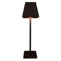 Lampada da Tavolo Allegra ricaricabile h37 cm nero