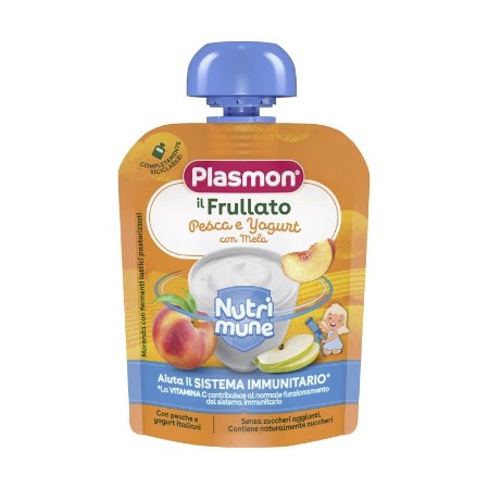 Plasmon Nutrimene Frullato Pesca e Yogurt con Mela - 85gr