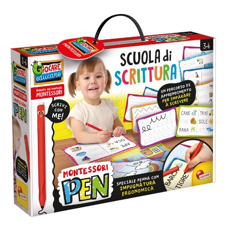 Lisciani Giochi Montessori Pen Scuola di Scrittura