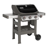 Weber Barbecue a Gas Spirit II E-320 GBS Black accensione automatica doppio ripiano laterale fornello extra