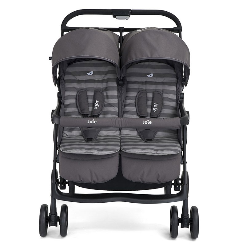 Passeggino Gemellare Babify Twin Air - Leggero, Compatto, Omologato 22 Kg, Grigio - Foto 8