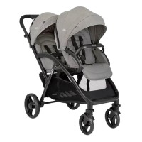 Joie Passeggino Gemellare leggero Evalite Duo per fratelli e gemelli - Pebble