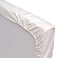 Questibimbi Lenzuolo con Angoli in Spugna Impermeabile per Culla Co-Sleeping 50x80cm