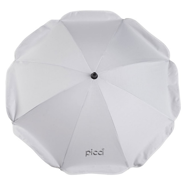 Picci Ombrellino Parasole Universale per Passeggino con Doppio Snodo - Bianco