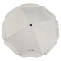 Picci Ombrellino Parasole Universale per Passeggino con Doppio Snodo - Panna