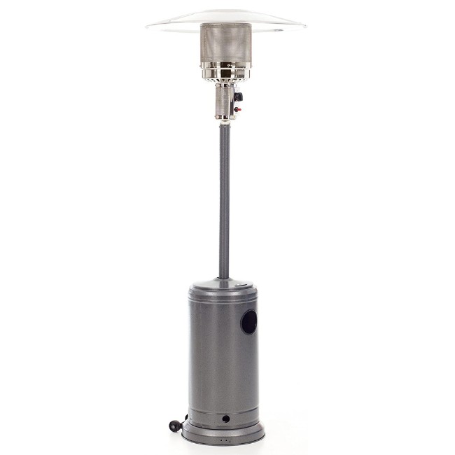 Sunny Stufa Cilindro S45 a GPL color Grigio Opaco stufa a fungo da esterno 20mq