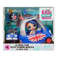 LOL Surprise Furniture Playset With Doll - Cheeky Babe + Lil Music Tour
