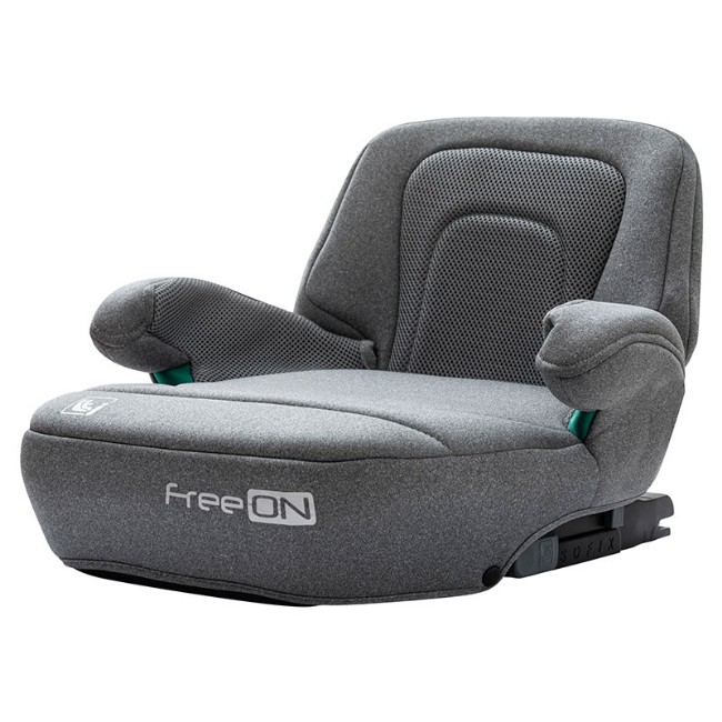 Freeon Seggiolino Auto Rialzo Booster Cosmo Plus i-Size Isofix 125-150cm - Grey