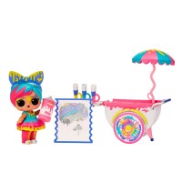 LOL Surprise Furniture Playset With Doll - Splatters + Art Cart