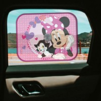 Albri 2pz Tendina Parasole Finestrino Auto - fantasia Minnie