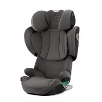 Cybex Platinum Seggiolino Auto Solution T i-Fix iSize R129 da 4 a 12 anni - Mirage Grey Comfort