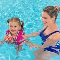 Bestway Giubbino Nuoto Swim Safe Bambino e Bambina 3-6 anni - colori assortiti 