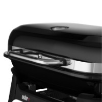 barbecue elettrico weber lumin compact con stand a corrente 73x56xh91cm con griglia in ghisa smaltata temperatura massima 315°C