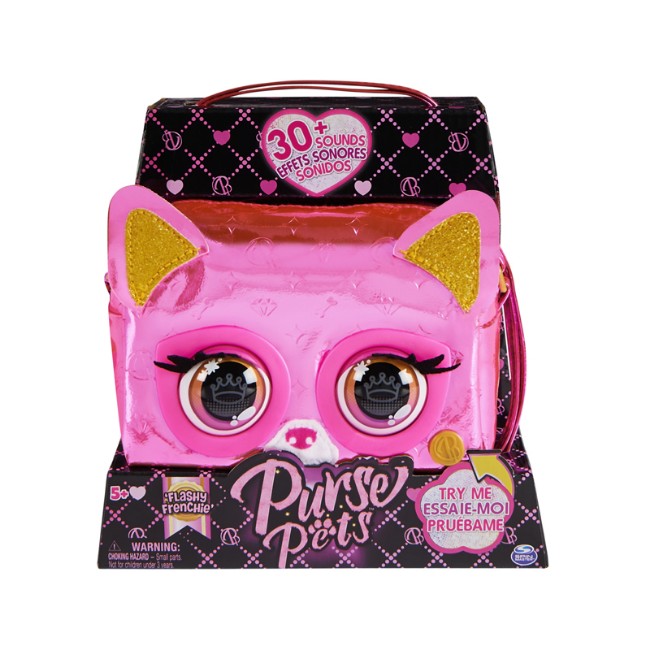 Spin Master Purse Pets Borsetta Metallic Cagnolino