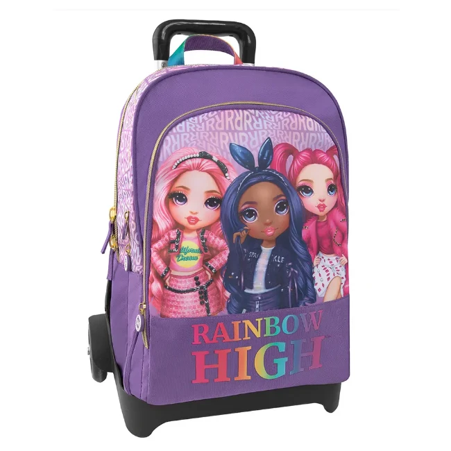 Zaino Trolley Staccabile Rainbow High