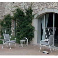 Cuscino grigio Seduta Schienale per poltrona Nef Emu