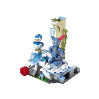 Pokemon Mega Pokemon Adventure Builder Piplup e Sneasel