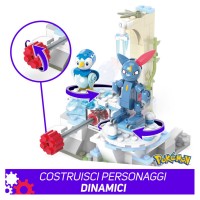 Pokemon Mega Pokemon Adventure Builder Piplup e Sneasel