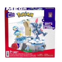 Pokemon Mega Pokemon Adventure Builder Piplup e Sneasel