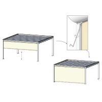 Tenda avvolgibile saliscendi 300x240 cm Vok Giulio Barbieri Soltis