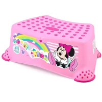 Lulabi Sgabello con Gradini e Piedini Antiscivolo - Minnie