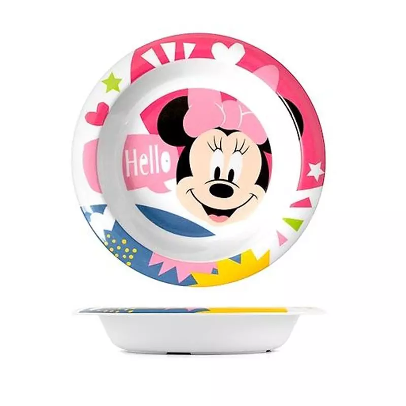 PIATTO 20CM INFANT MINNIE 8PZ - MINNIE E DAISY - Party Store