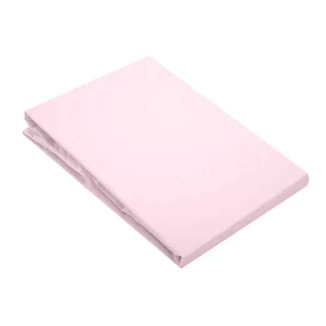 Questibimbi Lenzuolo con Angoli per Carrozzina 32x72cm - Rosa
