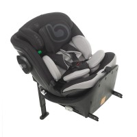 Be Cool Seggiolino Auto Wagon i-Size con Cintura Subaddominale di Sicurezza e Base rotante Isofix, dalla nascita ai 12 anni - Be Fuel