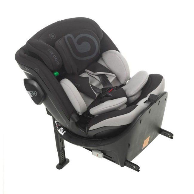 Be Cool Seggiolino Auto Wagon i-Size con Cintura Subaddominale di Sicurezza e Base rotante Isofix, dalla nascita ai 12 anni - Be Fuel