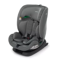Foppapedretti Seggiolino Auto Pitstop i-Size con Isofix e Sistema di Areazione Air Flow, dai 15 mesi ai 12 anni - Grey