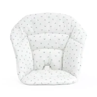 Stokke Cuscino per Seggiolone Clikk in Cotone Bio, Idrorepellente - Blueberry Boat