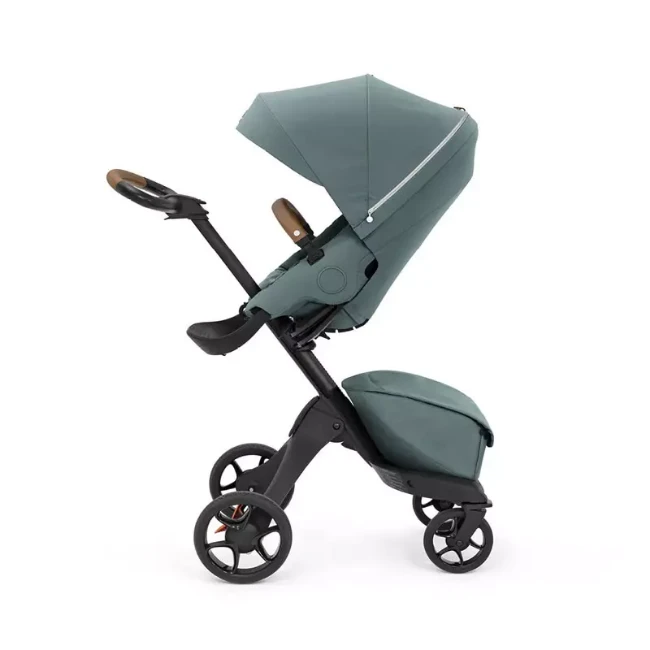 Stokke Passeggino Xplory X con Seduta Reversibile e Regolabile in Altezza, Borsa Coordinata inclusa - Cool Teal