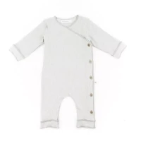 Bamboom Tutina Pure Estiva con Maniche Lunghe - 6 Mesi - Blu