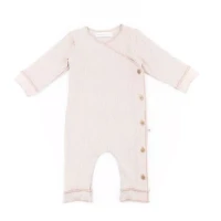 Bamboom Tutina Pure Estiva con Maniche Lunghe - 6 Mesi - Rosa