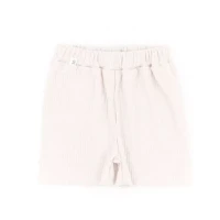 Bamboom Pantaloncino Corto Pure Estivo in Bambù - 1 Mese - Off White