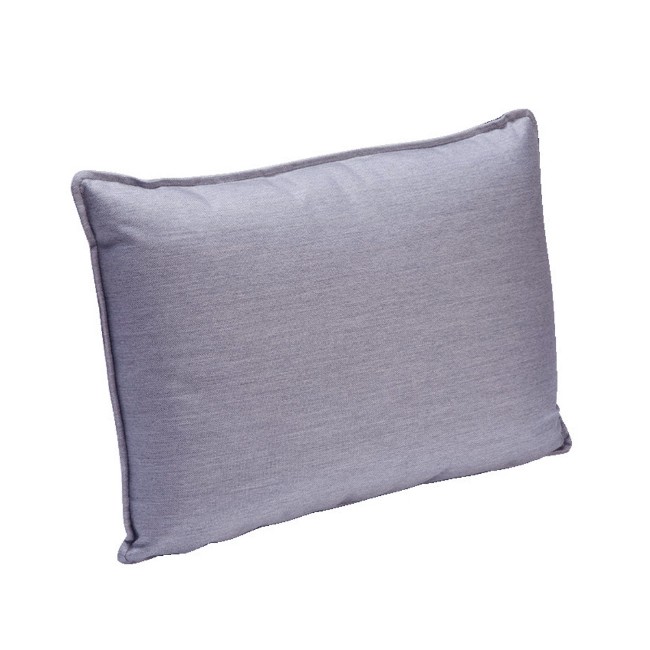 Vermobil Cuscino Schienale Rettangolare in Acrilico, Grigio, 55x42 cm