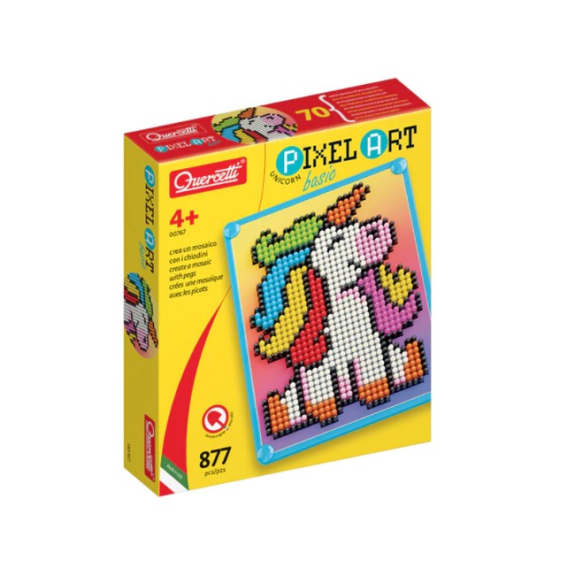 Quercetti - 0805 Pixel Art - 4 tav. - Giochi e Prodotti per l'Età Evolutiva