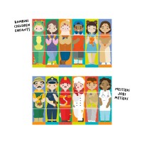 Quercetti Tubò Mix & Match Personaggi