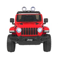 Globo Auto Elettrica 12V Jeep Wrangler Rubicon Rossa