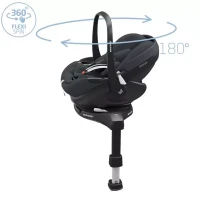 Maxi Cosi Seggiolino Auto Pebble 360 Pro R129 i-Size con Schienale Reclinabile, dalla nascita ai 15 mesi circa - Essential Graphite