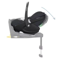 Maxi Cosi Seggiolino Auto Pebble 360 Pro R129 i-Size con Schienale Reclinabile, dalla nascita ai 15 mesi circa - Essential Graphite