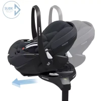 Maxi Cosi Seggiolino Auto Pebble 360 Pro R129 i-Size con Schienale Reclinabile, dalla nascita ai 15 mesi circa - Essential Graphite