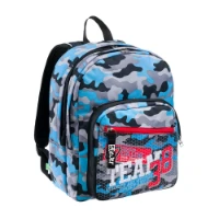Sj Gang Astuccio Scuola 3 Zip Tinypatch Boy - 30C202508-5F7 - Il Giocartolaio